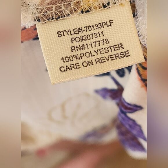 NWT Lovestitch One Size Slvless Floral Print Up/ Down Women's Maxi Dress - Picture 12 of 14